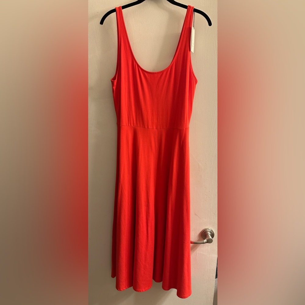 Red Jersey Dress NWT